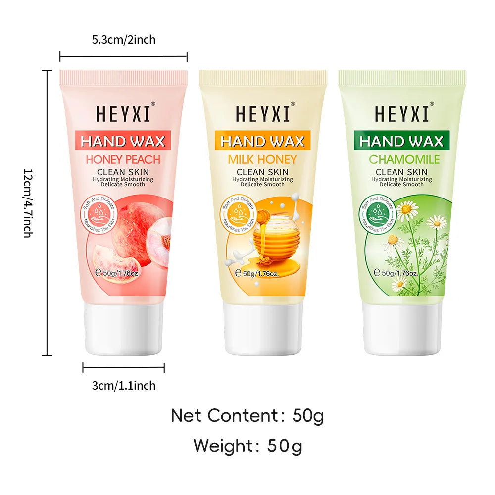 Heyxi 50g Fruity Peel-Off Moisturizing Hand Mask Wax Care for Soft and Nourished Hands