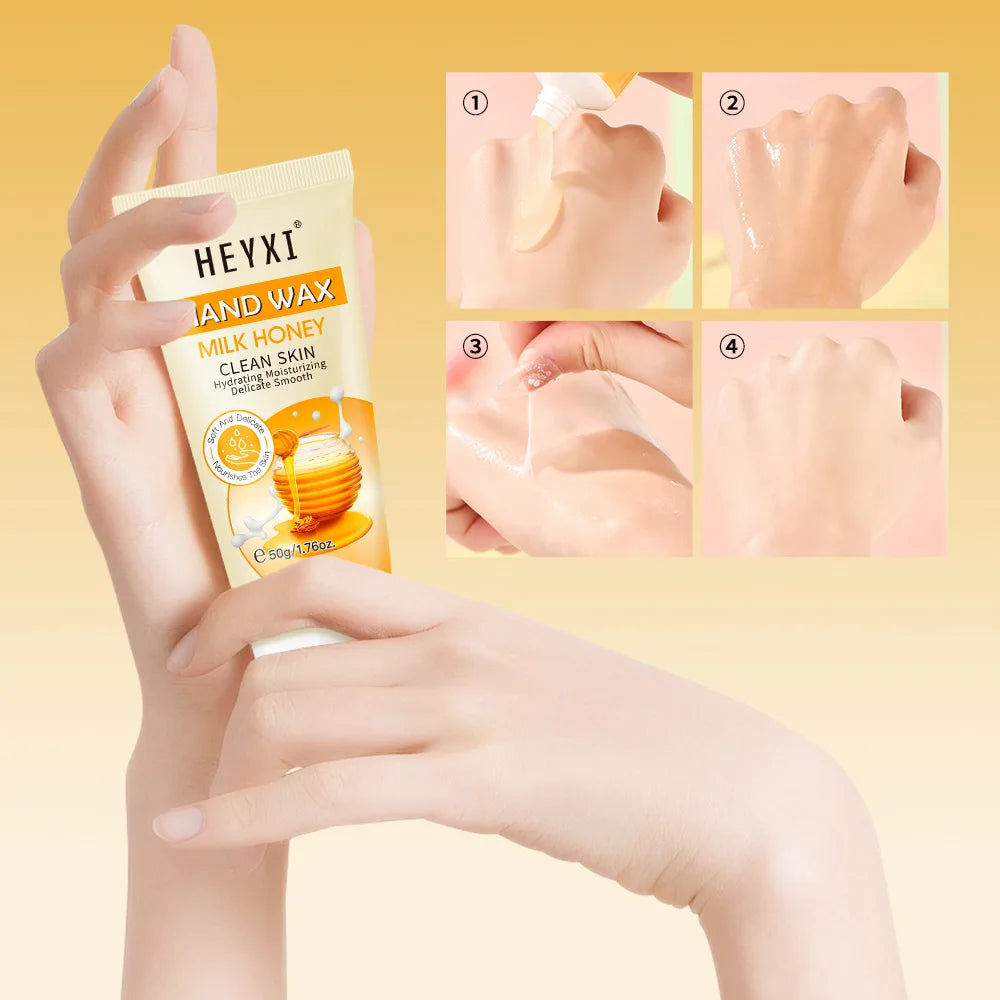 Heyxi 50g Fruity Peel-Off Moisturizing Hand Mask Wax Care for Soft and Nourished Hands