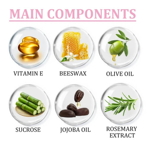 Jaysuing Exfoliating Scrub Lighten Lines  Remove Dead Skin And Moisturizing Treatment Lip Mask