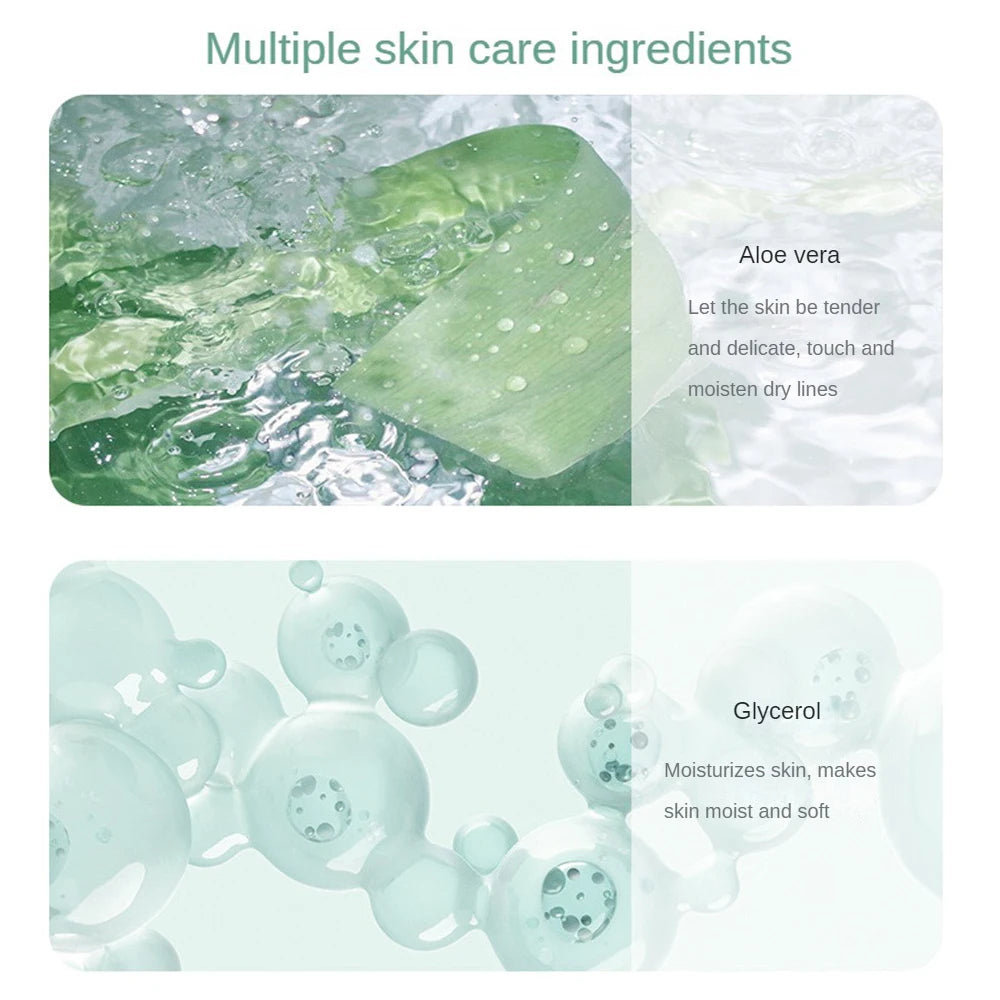 Widely Used Aloe Vera Gel Gentle Exfoliation Moisturizing Scrub Dredge Pores Nourish The Skin Mud Scrub Daily Skin Care Scrub